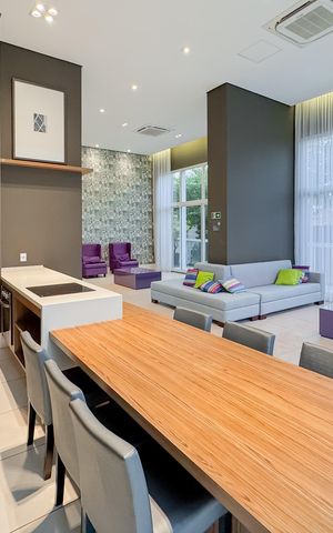 Apartamento para alugar com 60m², 1 quarto e 1 vaga Apartamento para alugar com 60m², 1 quarto e 1 vagaÁrea comum / Salão de Festas