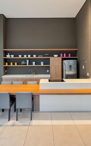 Apartamento para alugar com 60m², 1 quarto e 1 vaga Apartamento para alugar com 60m², 1 quarto e 1 vagaÁrea comum / Salão de Festas