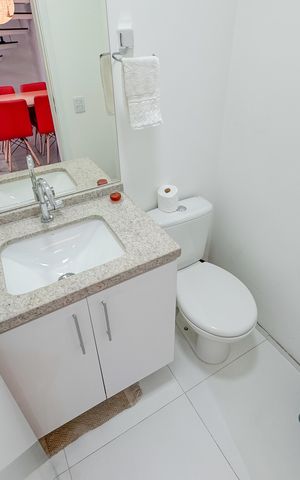 Apartamento para alugar com 60m², 1 quarto e 1 vaga Apartamento para alugar com 60m², 1 quarto e 1 vagaLavabo