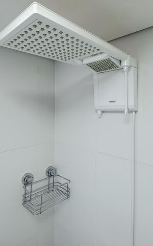 Apartamento para alugar com 60m², 1 quarto e 1 vaga Apartamento para alugar com 60m², 1 quarto e 1 vagaBanheiro da Suíte