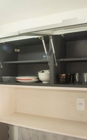 Studio à venda com 26m², 1 quarto e sem vagaCozinha