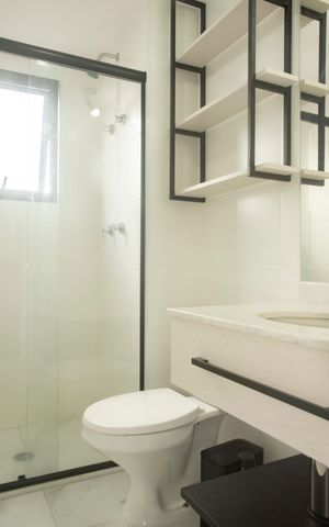 Studio à venda com 26m², 1 quarto e sem vagaBanheiro