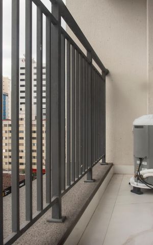 Studio à venda com 26m², 1 quarto e sem vagaVaranda