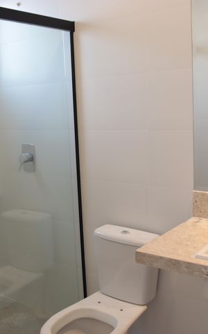 Apartamento para alugar com 326m², 4 quartos e 4 vagasBanheiro da Suíte 1