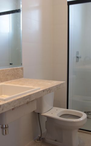 Apartamento para alugar com 326m², 4 quartos e 4 vagasBanheiro da Suíte 2