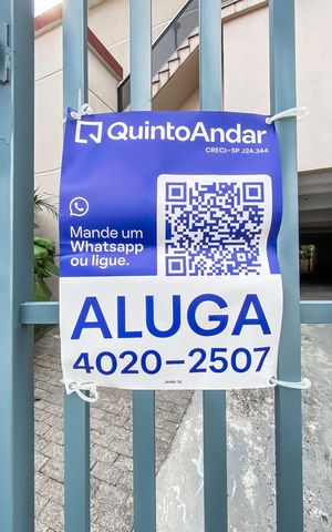 Apartamento para alugar com 55m², 1 quarto e 1 vaga Apartamento para alugar com 55m², 1 quarto e 1 vagaPlaca