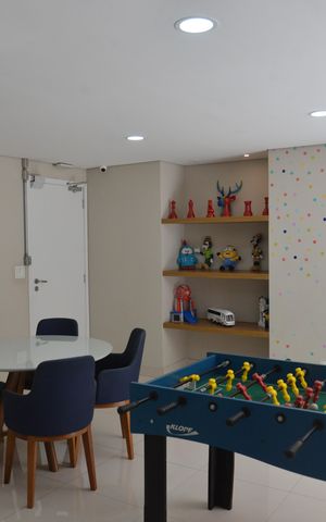 Apartamento à venda com 63m², 2 quartos e 1 vagaSala de Jogos