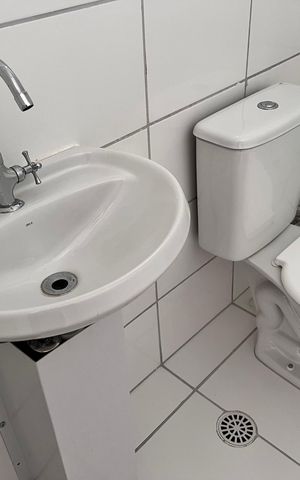 Apartamento para alugar com 45m², 2 quartos e sem vaga Apartamento para alugar com 45m², 2 quartos e sem vagaBanheiro