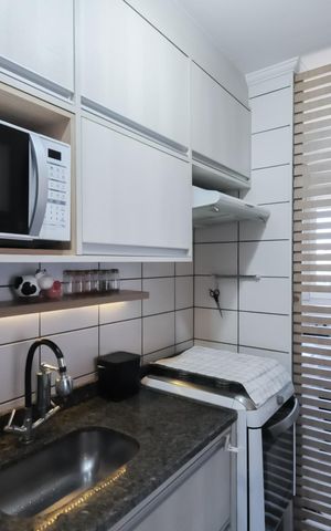 Apartamento à venda com 58m², 3 quartos e 1 vaga Apartamento à venda com 58m², 3 quartos e 1 vagaCozinha - Armários