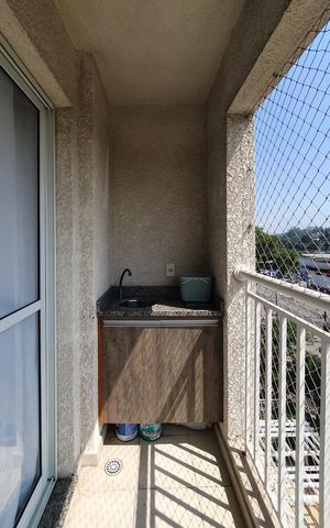 Apartamento à venda com 58m², 3 quartos e 1 vagaVaranda da Sala