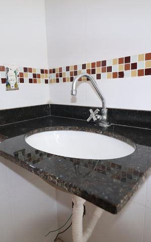 Apartamento à venda com 77m², 3 quartos e 1 vagaBanheiro Social