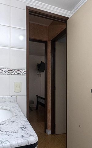 Apartamento à venda com 60m², 2 quartos e 1 vaga Apartamento à venda com 60m², 2 quartos e 1 vagaBanheiro