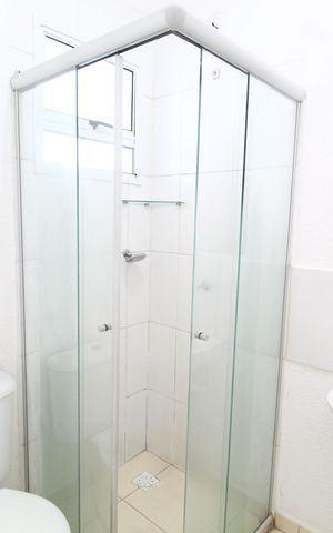 Casa de condomínio para alugar com 90m², 3 quartos e 3 vagasBanheiro Social