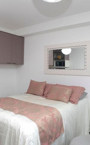 Studio à venda com 35m², 1 quarto e 1 vagaStudio - Sala / Quarto
