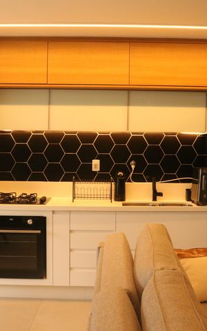 Apartamento à venda com 63m², 2 quartos e 1 vagaSala e Cozinha Integrada