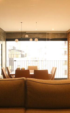 Apartamento à venda com 63m², 2 quartos e 1 vagaSala e Cozinha Integrada