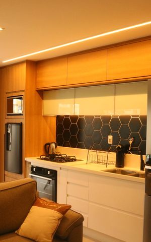 Apartamento à venda com 63m², 2 quartos e 1 vagaSala e Cozinha Integrada