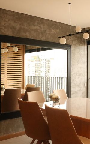Apartamento à venda com 63m², 2 quartos e 1 vagaSala e Cozinha Integrada