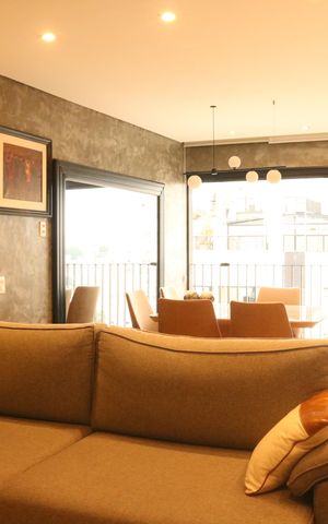 Apartamento à venda com 63m², 2 quartos e 1 vagaSala e Cozinha Integrada