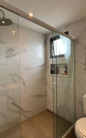 Apartamento à venda com 173m², 3 quartos e 3 vagasBanheiro da Suíte 1