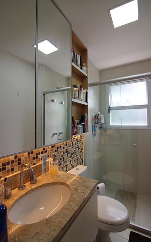 Apartamento à venda com 116m², 3 quartos e 2 vagasSuíte 1 Banheiro