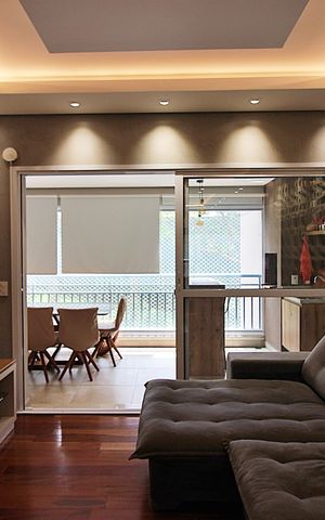 Apartamento à venda com 116m², 3 quartos e 2 vagasSala