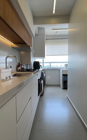 Apartamento à venda com 46m², 2 quartos e 1 vaga Apartamento à venda com 46m², 2 quartos e 1 vagaCozinha