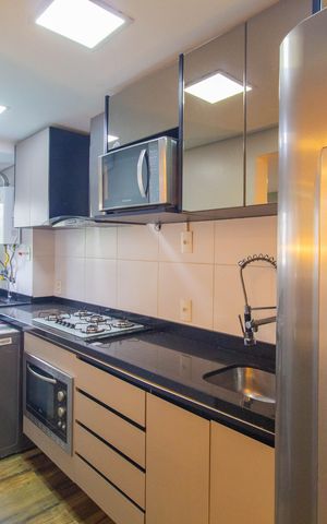 Apartamento para alugar com 68m², 2 quartos e 1 vaga Apartamento para alugar com 68m², 2 quartos e 1 vagaCozinha e Área de Serviço