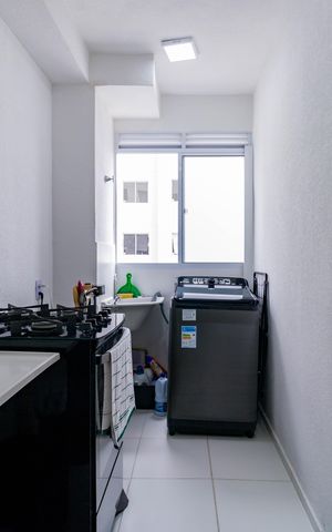 Apartamento para alugar com 43m², 2 quartos e sem vaga Apartamento para alugar com 43m², 2 quartos e sem vagaCozinha