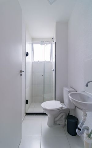 Apartamento para alugar com 43m², 2 quartos e sem vaga Apartamento para alugar com 43m², 2 quartos e sem vagaBanheiro