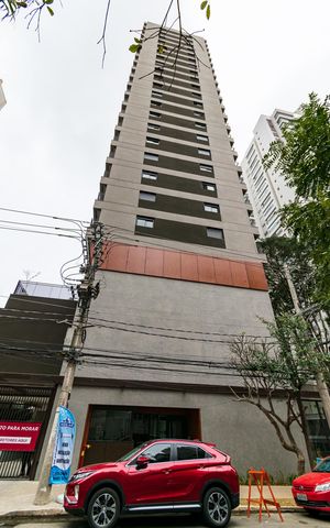 Apartamento para alugar com 29m², 1 quarto e sem vaga Apartamento para alugar com 29m², 1 quarto e sem vagaFachada