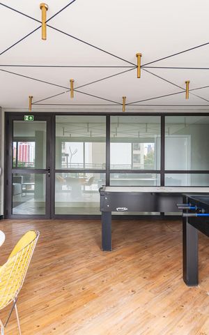 Apartamento para alugar com 29m², 1 quarto e sem vaga Apartamento para alugar com 29m², 1 quarto e sem vagaSalão de jogos