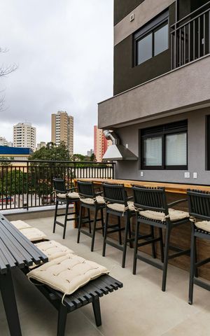 Apartamento para alugar com 29m², 1 quarto e sem vaga Apartamento para alugar com 29m², 1 quarto e sem vagaÁrea comum - Churrasqueira