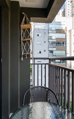Apartamento para alugar com 29m², 1 quarto e sem vaga Apartamento para alugar com 29m², 1 quarto e sem vagaVaranda Sala