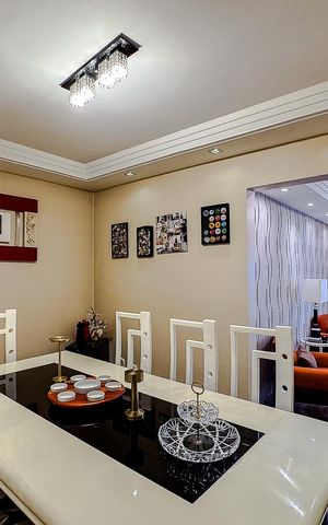 Apartamento à venda com 188m², 4 quartos e 3 vagas Apartamento à venda com 188m², 4 quartos e 3 vagasSala de Jantar