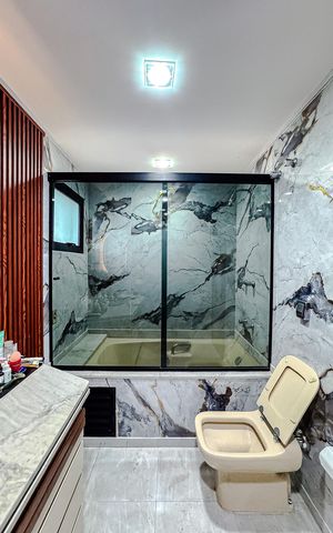 Apartamento à venda com 188m², 4 quartos e 3 vagas Apartamento à venda com 188m², 4 quartos e 3 vagasBanheiro da Suíte