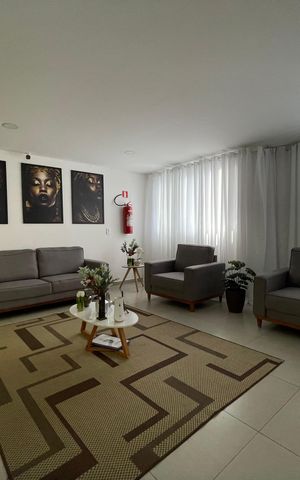 Apartamento à venda com 38m², 2 quartos e 1 vaga Apartamento à venda com 38m², 2 quartos e 1 vagaHall