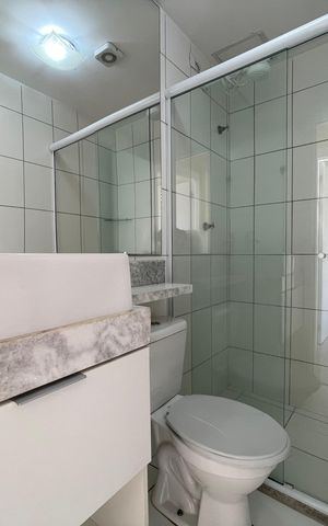 Apartamento à venda com 38m², 2 quartos e 1 vaga Apartamento à venda com 38m², 2 quartos e 1 vagaBanheiro