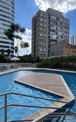 Studio à venda com 35m², 1 quarto e 1 vaga Studio à venda com 35m², 1 quarto e 1 vagaPiscina