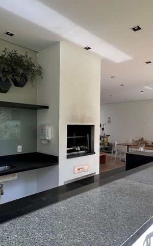 Studio à venda com 35m², 1 quarto e 1 vaga Studio à venda com 35m², 1 quarto e 1 vagaChurrasqueira