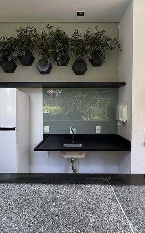 Studio à venda com 35m², 1 quarto e 1 vaga Studio à venda com 35m², 1 quarto e 1 vagaChurrasqueira