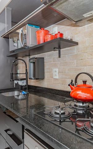 Apartamento à venda com 67m², 2 quartos e 1 vagaCozinha