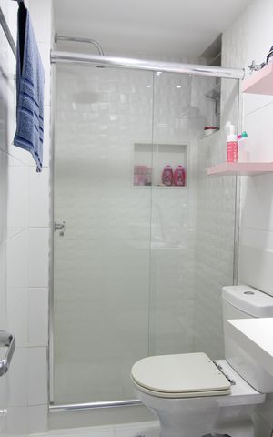 Apartamento à venda com 96m², 4 quartos e 1 vagaBanheiro Social