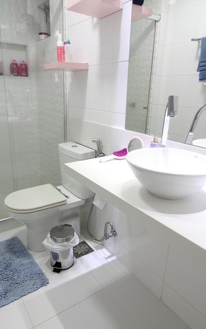 Apartamento à venda com 96m², 4 quartos e 1 vagaBanheiro Social