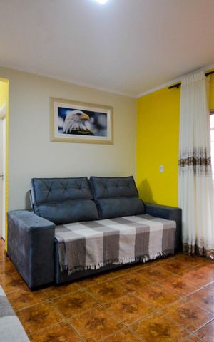 Casa para alugar com 85m², 2 quartos e 2 vagasSala