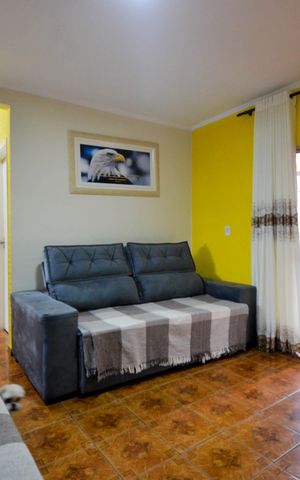 Casa para alugar com 85m², 2 quartos e 2 vagasSala
