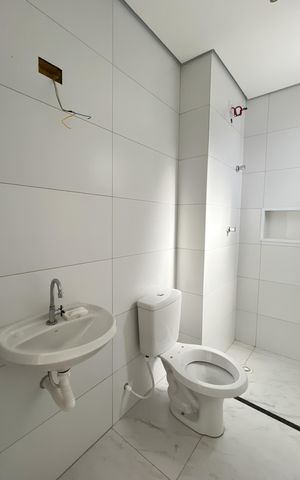 Apartamento para alugar com 39m², 2 quartos e sem vaga Apartamento para alugar com 39m², 2 quartos e sem vagaBanheiro