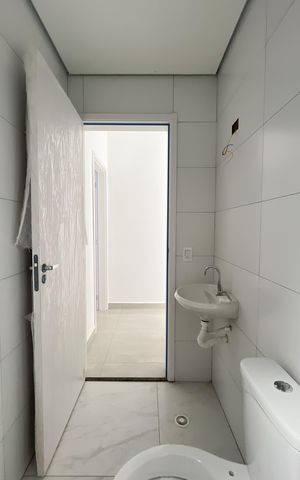 Apartamento para alugar com 39m², 2 quartos e sem vaga Apartamento para alugar com 39m², 2 quartos e sem vagaBanheiro