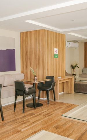 Apartamento à venda com 28m², 1 quarto e sem vaga Apartamento à venda com 28m², 1 quarto e sem vagaSalão de Festas