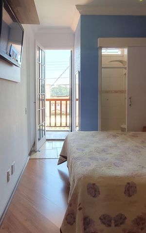 Casa de condomínio à venda com 115m², 3 quartos e 2 vagasQuarto 1 ( Suíte )